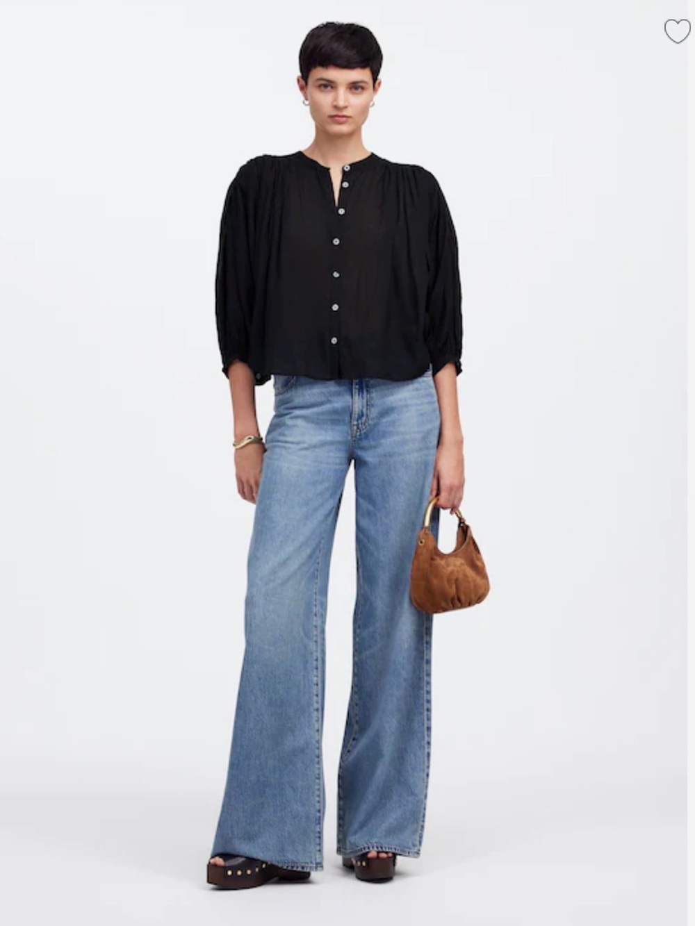 Madewell Balloon-Sleeve Top